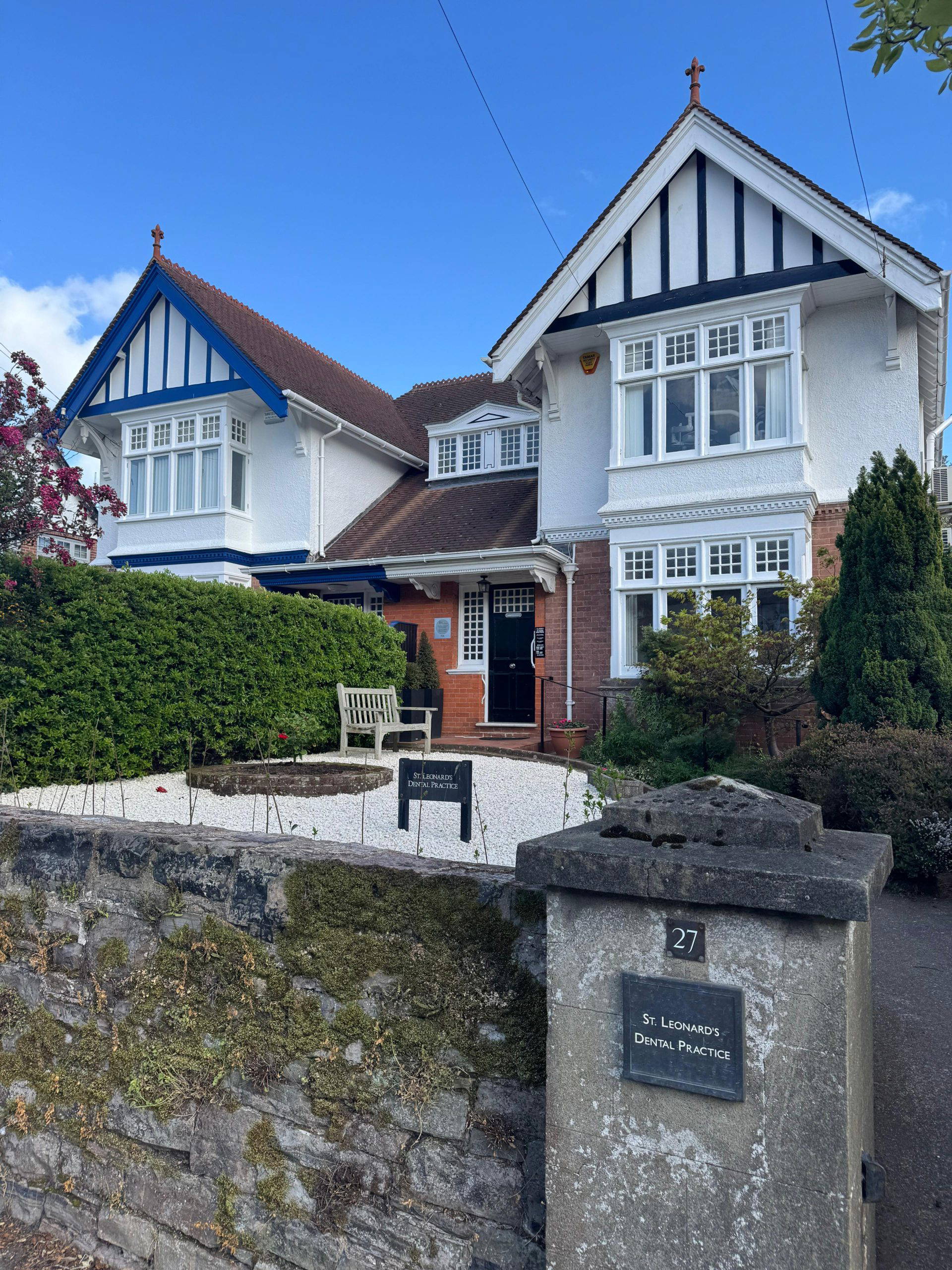 Exterior view of the St Leonard's Dental practice building